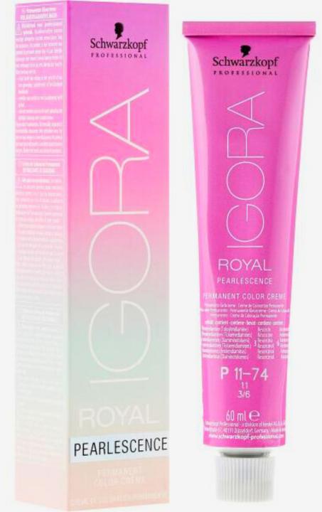 Produktbild Schwarzkopf Professional Igora Royal Pearlescence (P 11-74 Ultra Blond Plus Koralle)