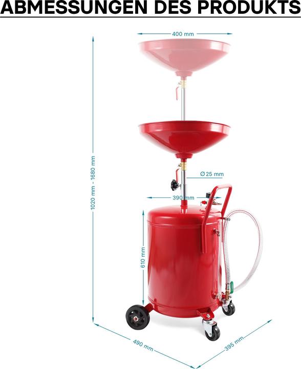 Image du produit Wiltec Récupérateur d'huile