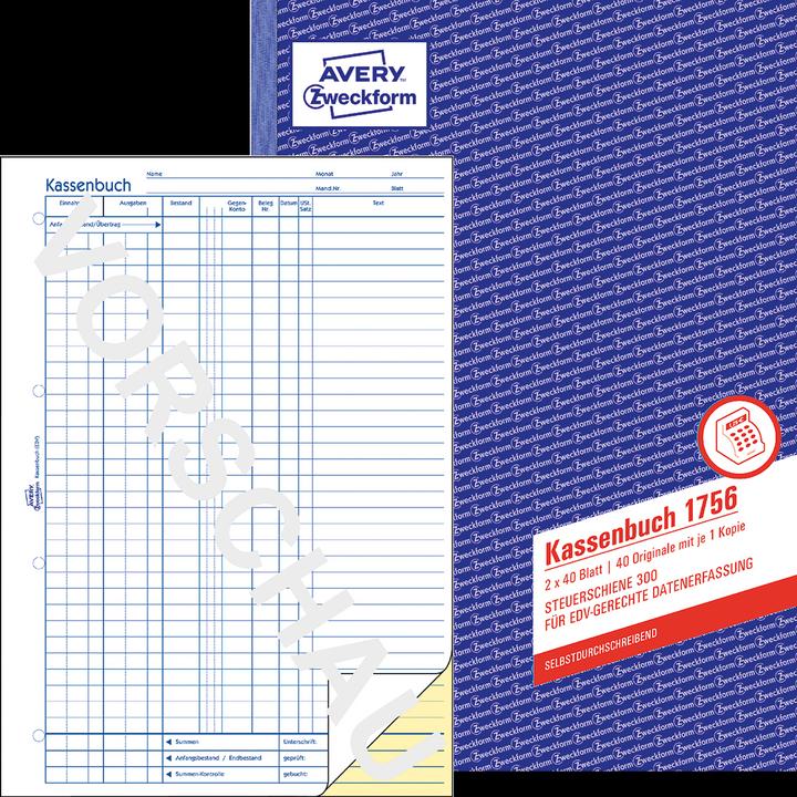 Produktbild Avery Kassenbuch (40 x)