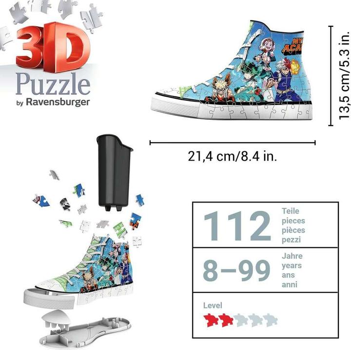 Immagine prodotto Ravensburger Sneaker My Hero Academia (108 pezzi)