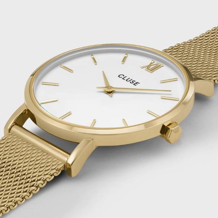 Produktbild Cluse Minuit Mesh Gold (Analoguhr, 33 mm)