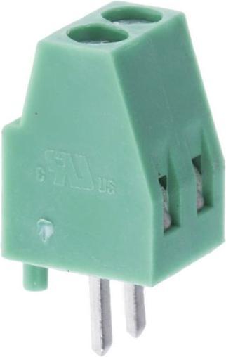Produktbild Rs Pro Printklemme, Durchsteckmontage, 6A, 2.54mm, Pole - 2, Packung à 5 Stück