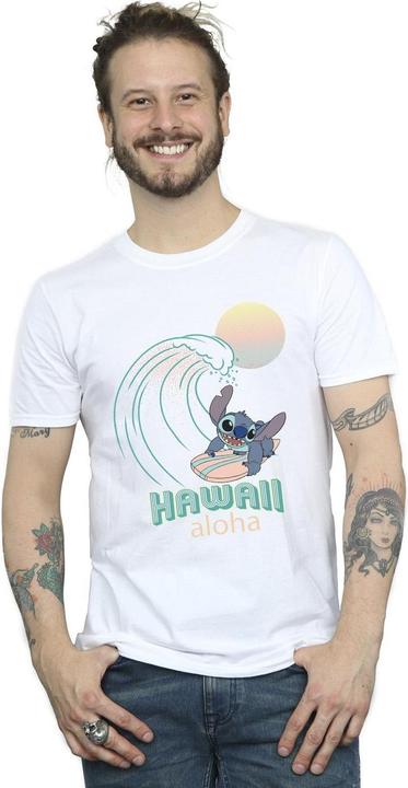 Actual product image Disney Mens Lilo And Stitch Hawaii T-Shirt (M)