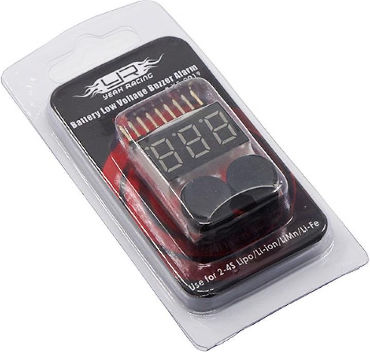 Immagine prodotto Yeah Racing LiPo Monitor with LCD 1S-8S