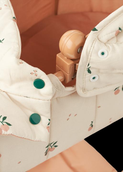 Actual product image Liewood Adaline Peach Sea Shell doll's pram