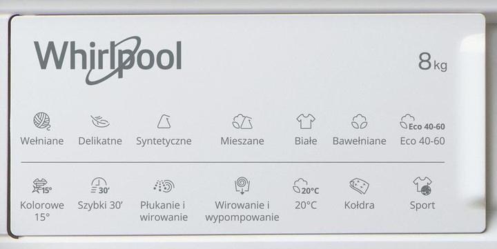 Valori nutrizionali e ingredienti Whirlpool BI WMWG 81484 PL (8 kg, A sinistra)