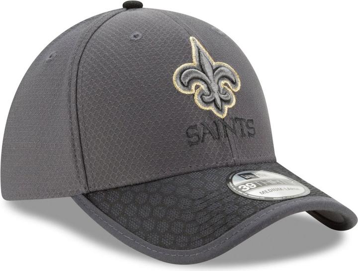 Produktbild New Era 39Thirty Cap - NFL 2017 SIDELINE New Orleans Saints (M/L)