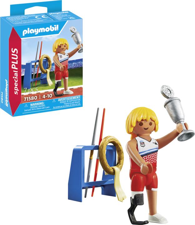 Actual product image Playmobil 71580 Playm. Javelin thrower 71580 (71580, Playmobil Special Plus)