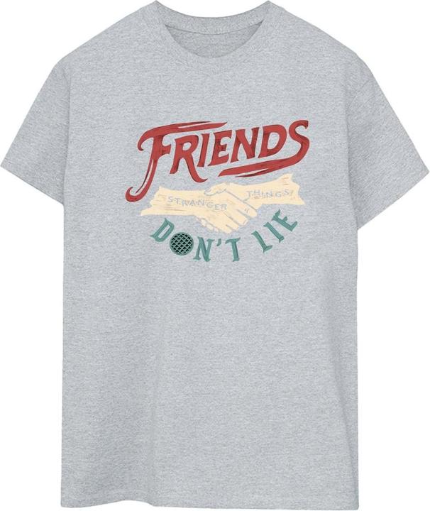Produktbild Netflix Stranger Things Friends Don't Lie Hands TShirt (XL)