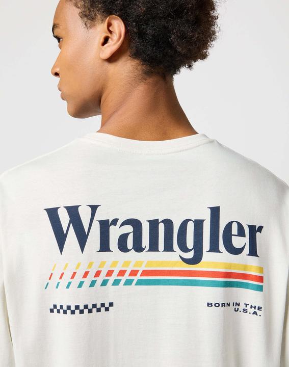 Actual product image Wrangler Long sleeve shirt Longsleeves Graphic Tee (L)