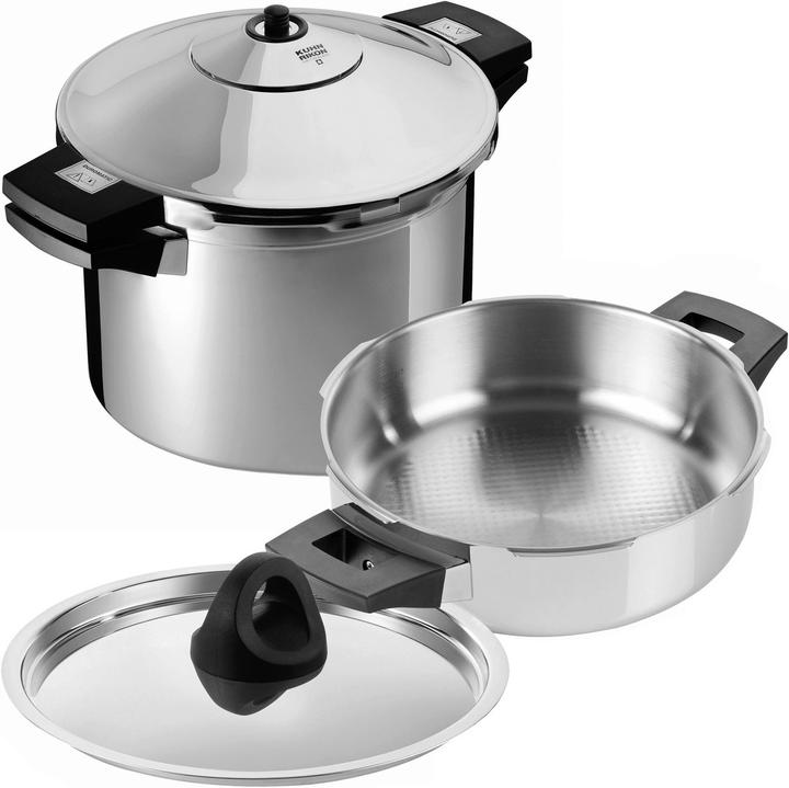 Produktbild Kuhn Rikon Duromatic (24 cm, Dampfkochtopf, Edelstahl)