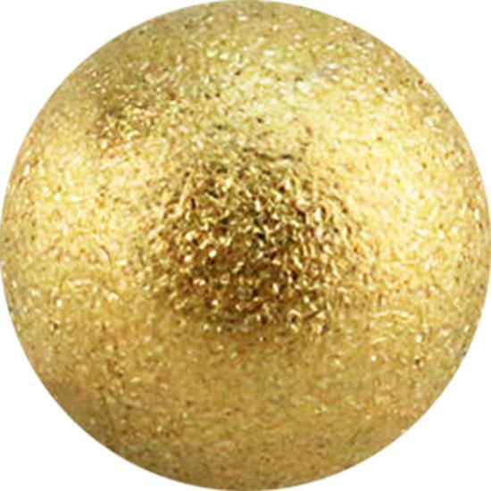 Image du produit Star Piercing Boule doré moucheté (Acier chirurgical 316L)