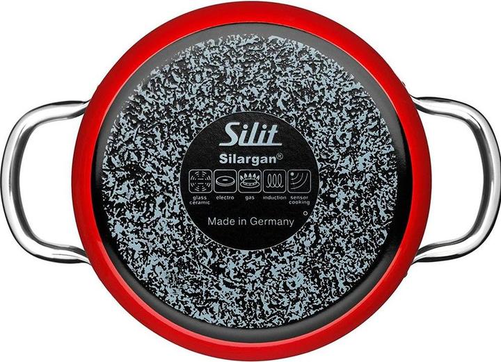 Produktbild Silit Topf-Set 4-teilig Passion Red (24 cm, Pfannenset + Topfset)