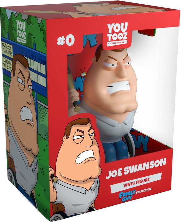 Actual product image Youtooz Family Guy Vinyl figurine Joe Swanson 12 cm