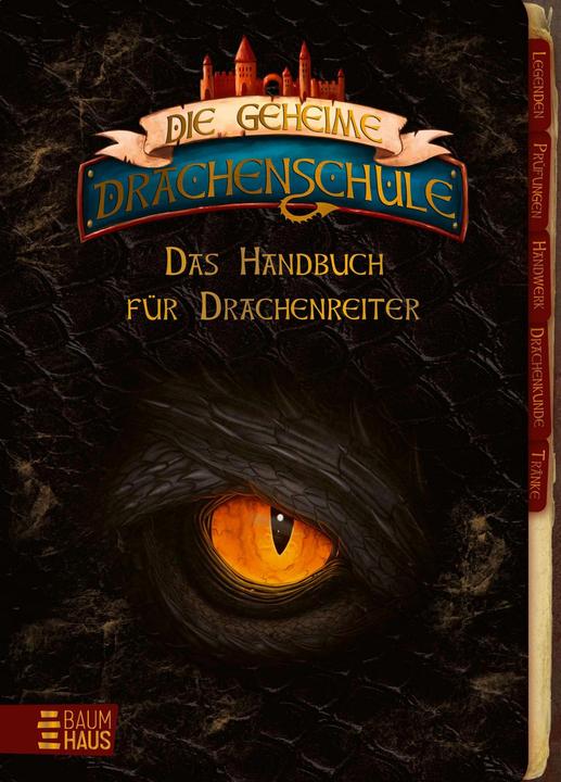 Actual product image Die geheime Drachenschule - Das Handbuch für Drachenreiter (German, Pascal Nöldner, Emily Skye, 2023)