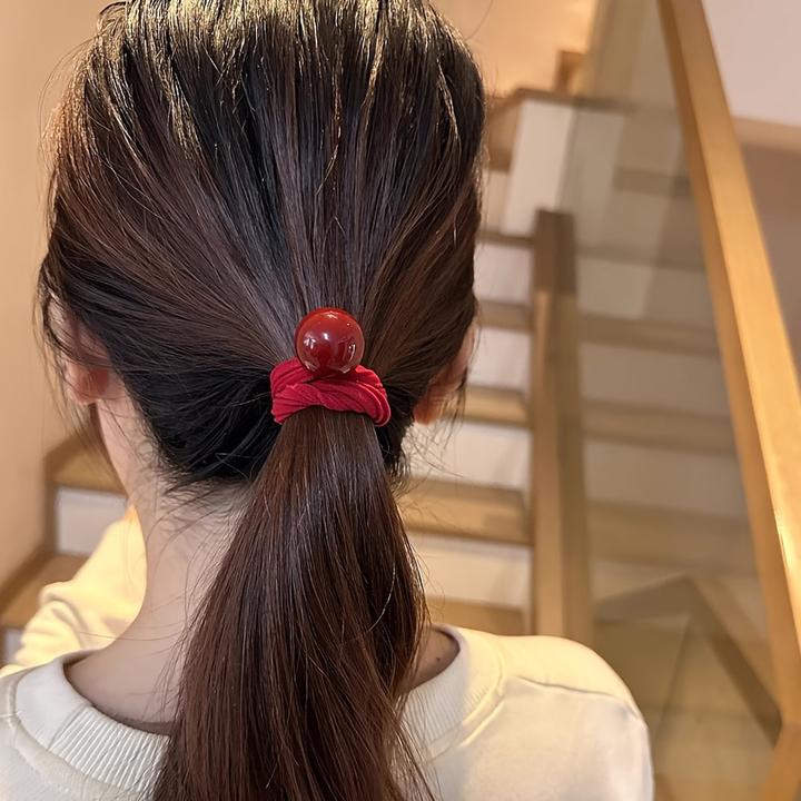 Immagine prodotto Activity Board 2 Stück Haarbänder Weiches Elastisches Nicht-Schädigendes Pferdeschwanzhalter Gummibänder Teenie (2 pz.)