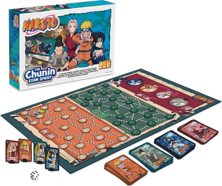 Actual product image ASS Altenburg Naruto - Chunin Exam Sprint, for 2-4 players, from 8 years (DE edition) (German)
