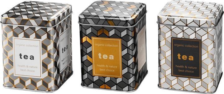 Immagine prodotto Ibili Teedosen 7,6 x 7,6 x 10 cm Für alle Teeliebhaber – zum aufbewahren von losen Tee