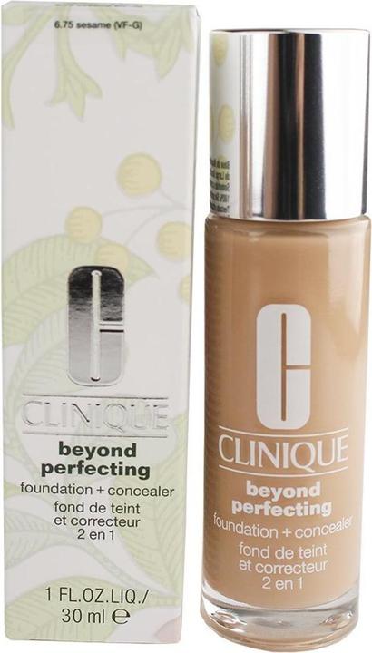 Actual product image Clinique Beyond Perfecting Foundation + Concealer (06 Ivory)