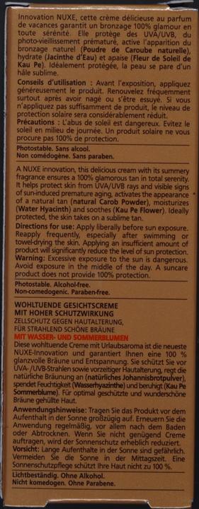 Produktbild Nuxe Crème Délicieuse Visage Spf 30 Sun (Sonnencreme, SPF 30, 50 ml, 77 g)