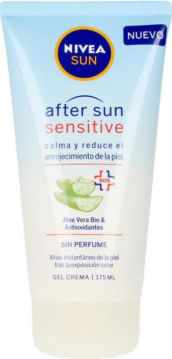 Produktbild NIVEA SUN AFTER SUN SENSITIVE gel crema sin perfume 175 ml (Gel, 175 ml)