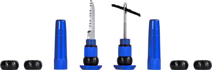 Actual product image Muc-Off Patch kit Stealth Tubeless Punctures Plug Blue