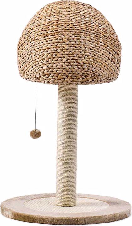 Image du produit Karlie Arbre à chat en feuilles de bananier Petit Trou (93 cm, Beige)