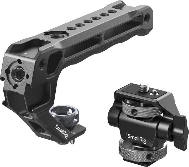 Actual product image SmallRig Top Handle with Monitor Support Kit (Compatible with Cold Shoe) 5322 (Monitor screen)