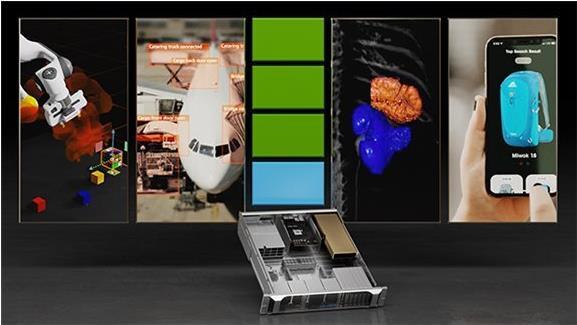 Actual product image NVIDIA A2 - GPU computing processor - (16 GB)