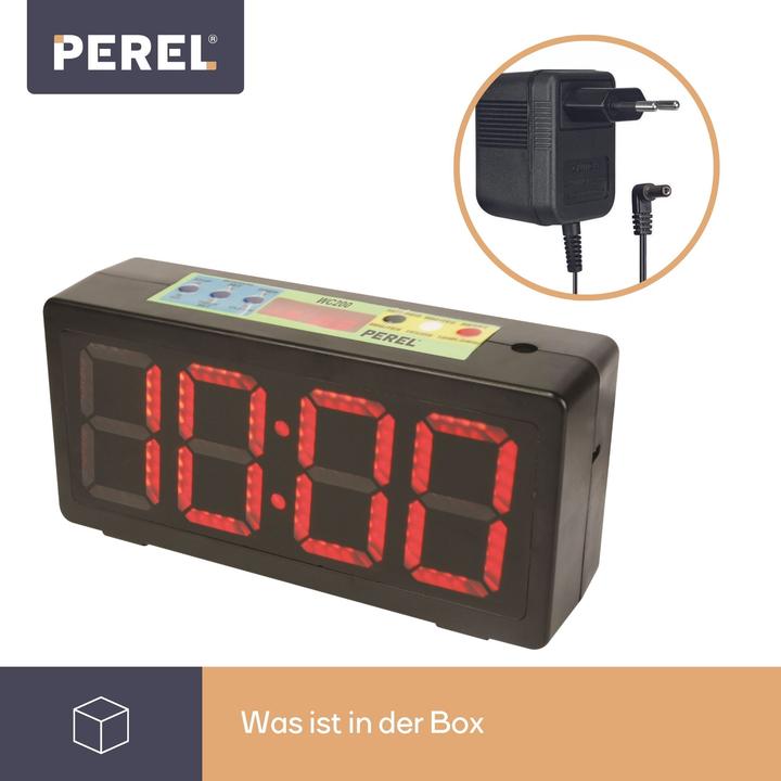 Produktbild Perel Uhr Mit Chronometer