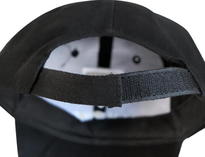 Actual product image Stahlwerk Cap Baseball Cap Merchandise Fan article black with white embroidery (One size)