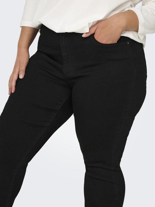 Image du produit Only Curvy CARSally Jeans taille haute coupe flare (W48/L34)
