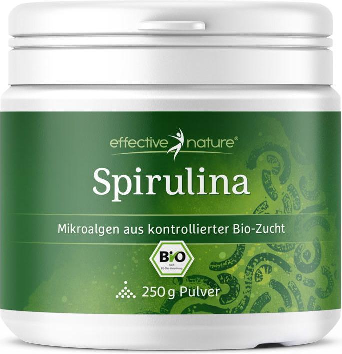 Produktbild Effective Nature Bio Spirulina (1 Stück, Pulver, 250 g)