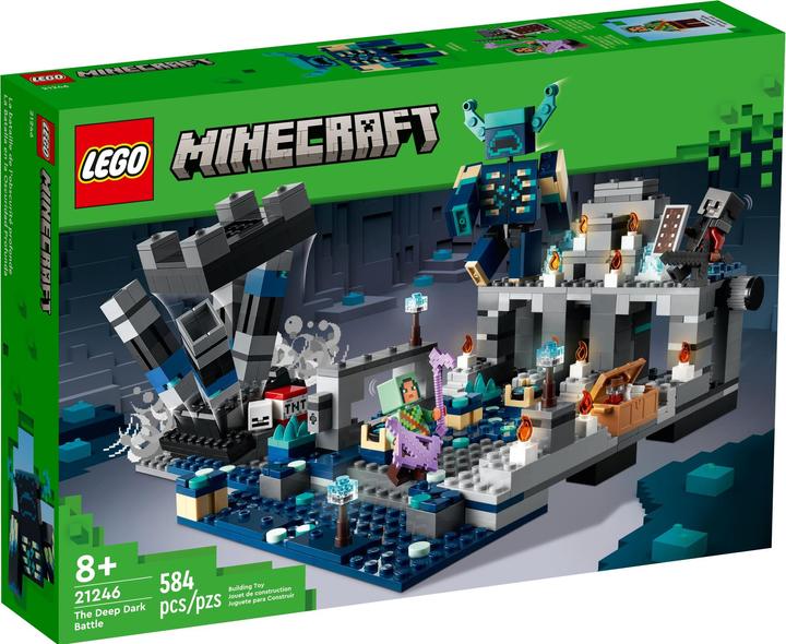 Immagine prodotto LEGO Minecraft End-Of-Live Set Das Duell in der Finsternis - 21246 NEU! Teile 584x (21246)