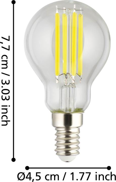 Produktbild EGLO Leuchtmittel (E14, 2.20 W, 470 lm, 1 x, A)