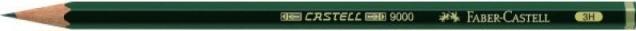 Actual product image Faber-Castell Pencil CASTELL 9000 (3H, 1 x)