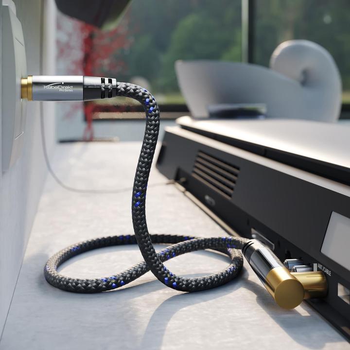Produktbild KabelDirekt Abgewinkeltes Antennenkabel (Antennenkabel)