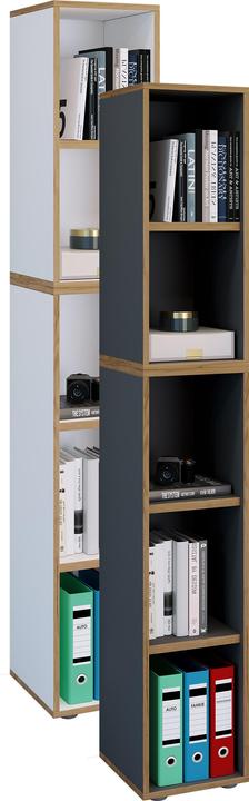 Produktbild VCM Regal Bücher Ordner Salia 5fach B. 30 cm