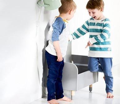 Produktbild Flexa Bank mit Stauraum Dots (Kinderbank)