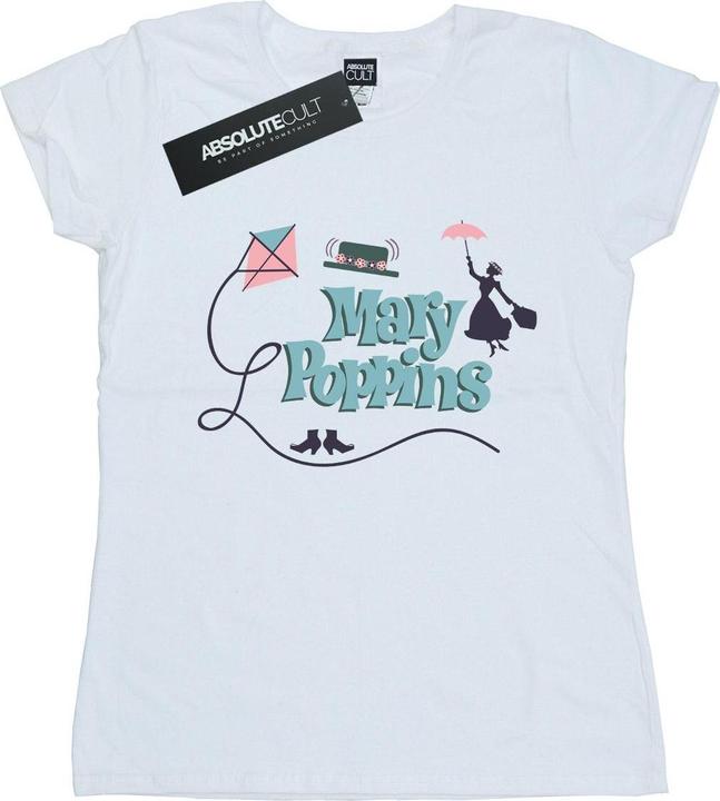 Immagine prodotto Disney Mary Poppins Logo Maglietta Donna (L)