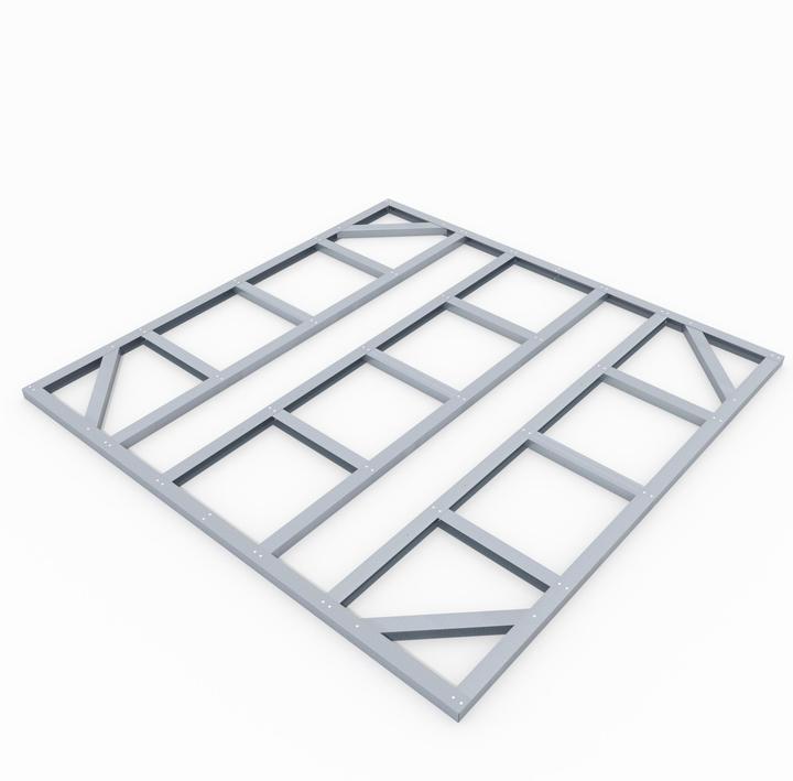 Actual product image Globel Foundation floor frame 8x8