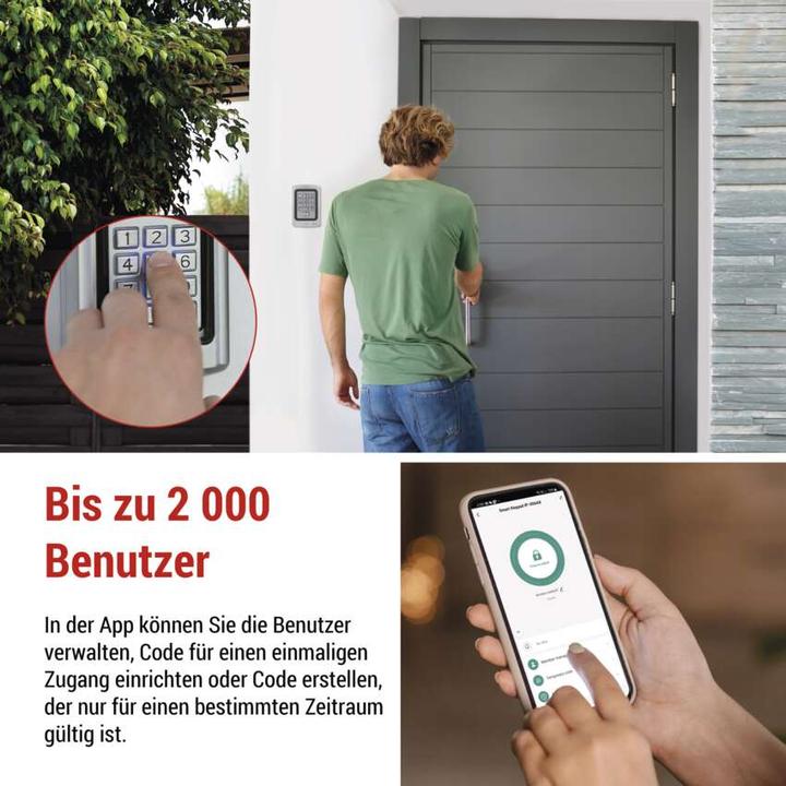 Produktbild Emos GoSMART kódová klávesnice IP-006AX (Elektronische Zahlenkombination)