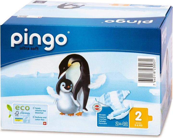 Pingo Megapack (Gr. 2, Tragepack, 84 Stück)