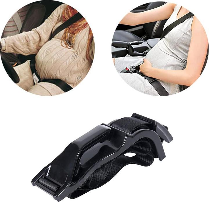Produktbild Werkstein Schwangerschafts Auto-Gurt Baby Bauch - Schwarz (One Size)