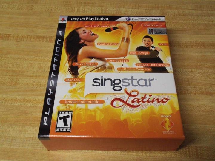 Actual product image Sony SingStar Latino (import) (PS3, EN)