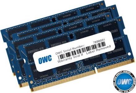 Image du produit OWC 32.0GB Kit de mise à niveau de la mémoire 4 x 8GB 1867MHZ DDR3 SO-DIMM PC3-14900 (4 x 8GB, 1867 MHz, RAM DDR3, SO-DIMM)
