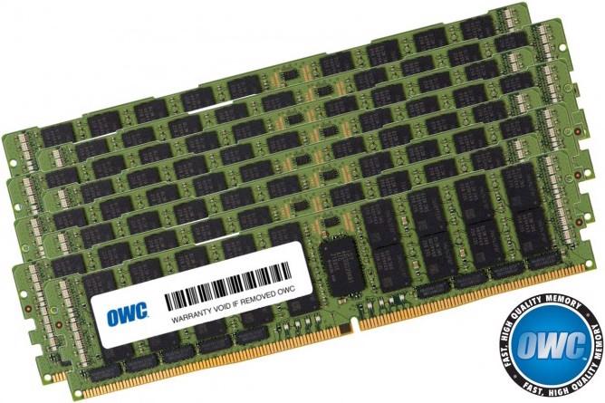 Produktbild OWC 128GB (8 x 16GB) PC21300 2666MHz DDR4 RDIMM for Mac Pro (2019) 8-Core models (8 x 16GB, 2666 MHz, DDR4-RAM, LR-DIMM)