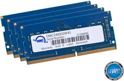 Produktbild OWC 32.0GB (4x 8GB) 2400MHz DDR4 PC4-19200 SO-DIMM 260 Pin CL17 Memory Upg. Kit (4 x 8GB, 2400 MHz, DDR4-RAM, SO-DIMM)