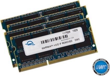 OWC 64.0GB (4x 16GB) PC3-12800 DDR3L 1600MHz SO-DIMM 204 Pin CL11 Memory Upg. Kit (4 x 16GB, 1600 MHz, DDR3-RAM, SO-DIMM)