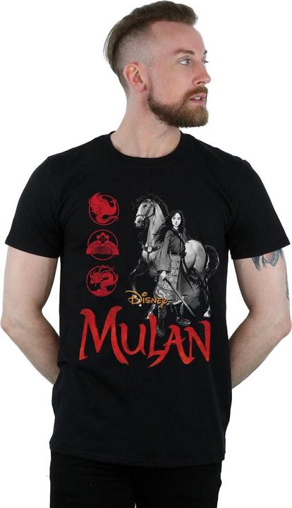 Immagine prodotto Disney Mulan Movie Horse Pose Maglietta Uomo (M)